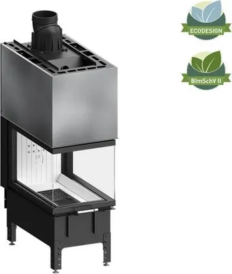 Produktbild von Kaminofen Hitze TRINITY 54x80x53.G 12 kW Kaminofeneinsatz Kaminofen Kamin Holzofen