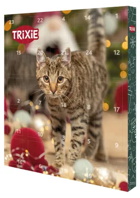 Produktbild von TRIXIE Adventskalender für Katzen – 7 Snacksorten – 30 × 34 × 3,5 cm