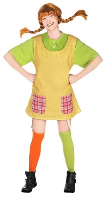 Productafbeelding van Origineel Pippi Langkous kostuum voor volwassenen