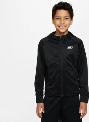Produktbild von Nike B Nk Tf Hoodie Fz Gfx 1 010 Black/White S