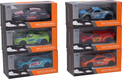 Produktbild von Rückzug-Spielzeugauto 10 cm