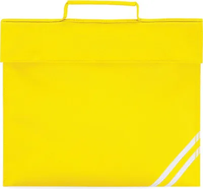 Immagine prodotto di Quadra QD456 | Borsa per libri classica / 36 x 30 cm - Colore: Giallo - Dimensioni: 36 x 30 cm