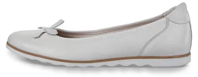 Produktbild von Tamaris Damen Ballerina - 1-22128-42 117 38 White Leather