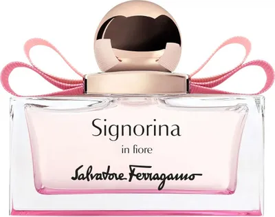 Zdjęcie produktu dla Salvatore Ferragamo Signorina In Fiore, Kobiety, 50 ml, Floral Fruity, ALCOHOL DENAT. (SD ALCOHOL 39-C), PARFUM (FRAGRANCE), AQUA (WATER), LINALOOL, LIMONENE, BENZYL..., 1 szt., 100 mm