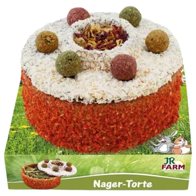 Produktbild von JR Farm Nager-Torte 200 g - 4 Stück