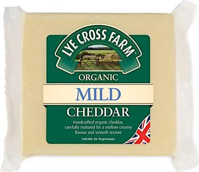 Produktbild von Cheddar-Käse mild, 3-5 Monate reif   200 g Lye Cross Farm