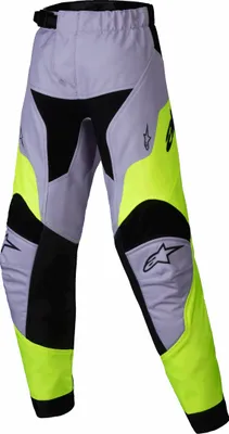 Obrázek produktu pro Alpinestars Racer Veil dětské motokrosové kalhoty, šedé/žluté, 20