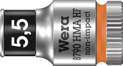 Produktbild von WERA Außensechskant-Steckschlüsseleinsatz SW 5,5 11 mm