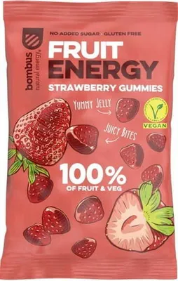 Zdjęcie produktu dla Przekąski truskawkowe 100% owoców BEZGL. 35 g