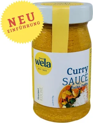 Produktbild von WELA Curry-Sauce Feine Paste Gourmet
