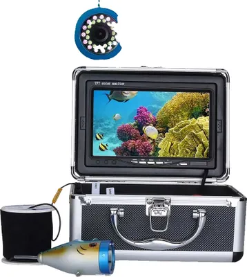 Produktbild von Unterwasserfischkamera, 30 LEDs, 7-Zoll-Display, 30 LEDs 15M Kabel