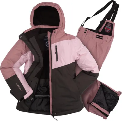 Produktbild von killtec Skianzug Mädchen Rosa wasserdicht Wassersäule 10.000 mm Größe 176 Set Skihose Skijacke