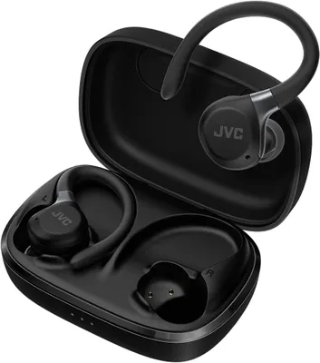In-Ear-Kopfhörer mit verstellbaren Bügeln, Active Noise Cancelling, Umgebungsmodus, IP57, 40 Std. Akkulaufzeit, App-EQ, geringe Latenz, Mikrofon