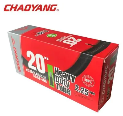 Produktbild von Chaoyang 20x2,3 2,5 (55 62-406) Hochleistungsschlauch 2,25 mm a 40 mm für Lastenräder y050702+2