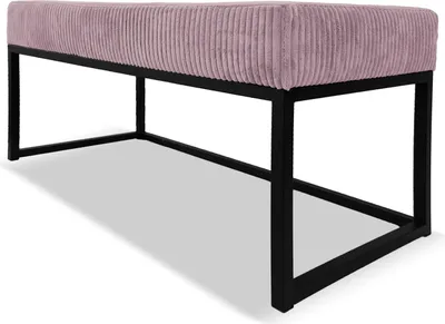 Obrázek produktu pro Lavička KAYA - růžová - manšestr - LINCOLN 61