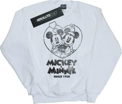 Produktbild von Disney - "Since 1928" Sweatshirt für Herren BI37074 (XXL) (Weiß)
