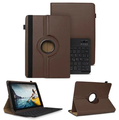 Produktbild von Schutzhülle für VALE Tablet V10E / V10A Bluetooth Hülle Tasche QWERTZ Tastatur