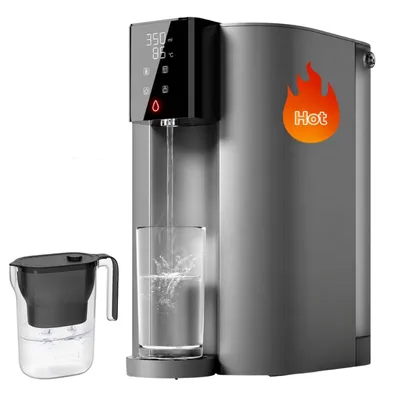 Produktbild von Waterdrop C1H Auftisch-Umkehrosmoseanlage mit einer zusätzlichen WD-PT-05BL-L Wasserfilterkanne