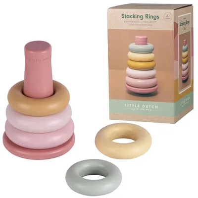 Obrázok produktu pre Little Dutch Stapelringen Roze