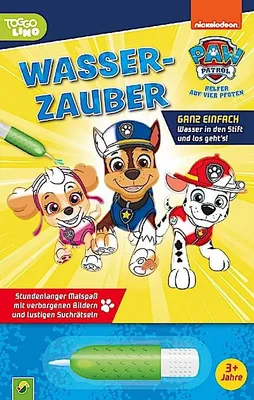 Immagine prodotto di PAW Patrol Wasserzauber - Wassermalbuch ab 3 Jahre