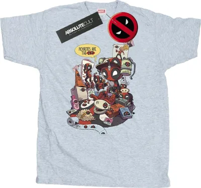 Produktbild von Marvel - "Merchandise Royalties" T-Shirt für Herren BI22780 (XL) (Grau)