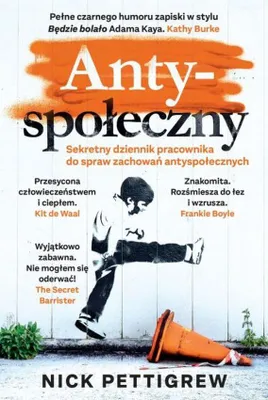 Produktbild von ISBN Antyspołeczny, Polski, Broszurowa okładka, 352 stron(y)