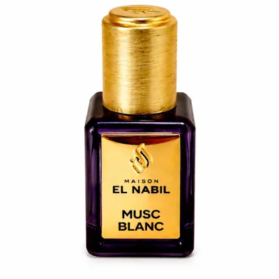 Obrázek produktu pro El Nabil Musc Blanc parfémový olej s roll-on aplikátorem 5 ml