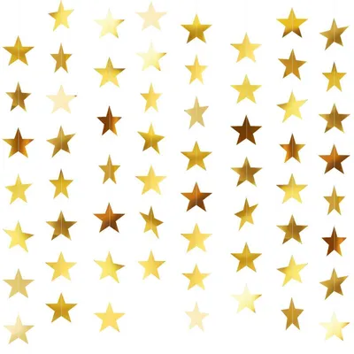 Productafbeelding van Sterrenslingers, 40 meter, goud, 10 stuks, feestdecoratie
