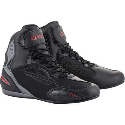 Obrázek produktu pro Motocyklové boty Alpinestars Faster-3 DryStar (Black/Red,9 (42))