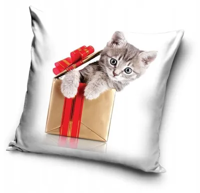 Produktbild von Carbotex Kissenbezug Velours Weihnachtlich 40x40 cm