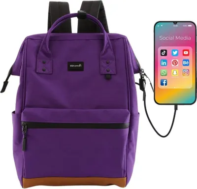 Produktbild von Himawari Damen-Rucksack mit USB & Kofferhalterung