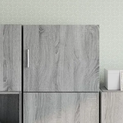 Obrázek produktu pro vidaXL Nástěnná skříňka Grey Sonoma 45x42,5x40 cm Materiál na bázi dřeva