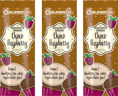 Image de Supertan Choco Framboise Pour Bronzage Czeko x3pcs