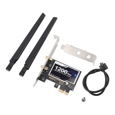 Obrázok produktu pre PCIe WLAN karta – dualband, stolný gigabitový sieťový adaptér, 1200 Mbps, Bluetooth 4.2, PCIe adaptér pre notebooky