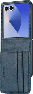 Image de imoshion Luxe Bookcase pour le Samsung Galaxy Z Flip 7 - Bleu foncé