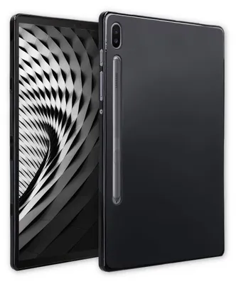 Produktbild von Für Samsung Galaxy Tab S10 / S9 / S8 Ultra TPU Hülle Silikon ultra dünn Schwarz