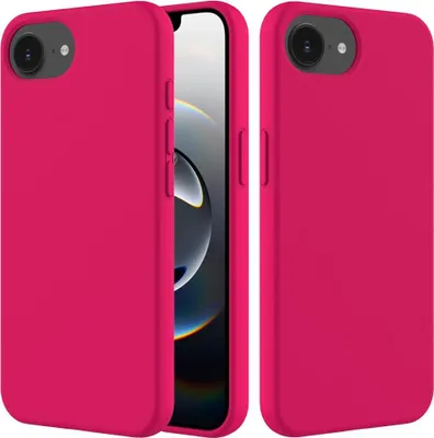 Produktbild von iPhone 16e / 17e Hülle - Coverup Liquid Colour Back Cover - Fuchsia Rose