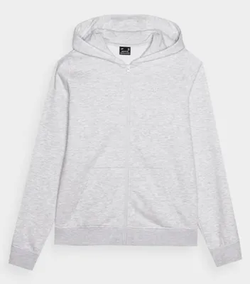 Produktbild von 4F Damen-Kapuzenjacke Grau XS - Stil & KomfortDie 4F Damen-Kapuzenjacke F1467 in Grau vereint Komfort und modisches Design. Ideal für den Alltag und sportliche Aktivitäten. Perfekt für Spaziergänge, Einkäufe oder entspannten Tage zu Hause. Ihre neue Lieblingsbegleitung!