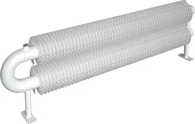 Zdjęcie produktu dla Grzejnik żebrowy Isan Spiral RAO2 57X137X1000 ścienny biały ZO20571000W-01