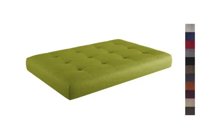 Produktbild von sunnypillow Palettenkissen Verona gesteppt Sitzkissen 120x60x15cm Lime