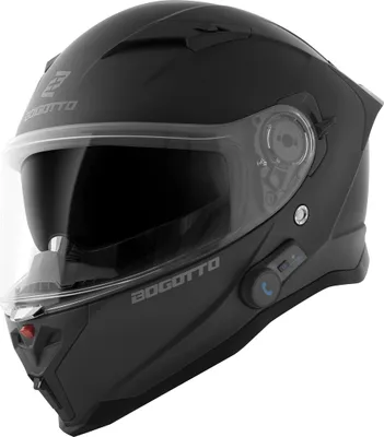 Produktbild von Bogotto H153 BT Bluetooth Helm, schwarz matt, S  (55/56)