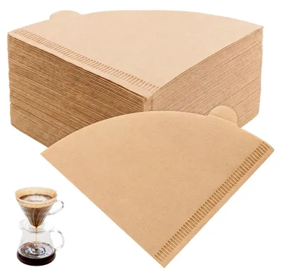 Kaffeefilter Größe 1, 600 Stück, braun, Papier