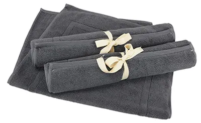 Image de ARTG - Tapis de bain, couleur unie LT4435 (taille unique) (graphite)
