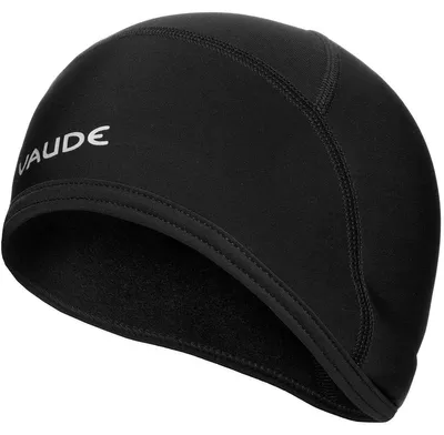 Obrázok produktu pre VAUDE, podkladová čiapka pod prilbu, cyklistická čiapka, termoizolačná, vetruodolná – čierna