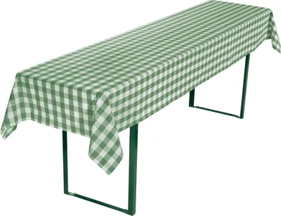 Produktbild von REDBEST Biertisch Tischdecke Nashville" grün 110x260 cm"