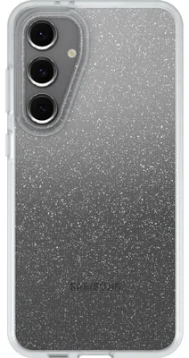 Image de OtterBox React Housse pour Samsung Galaxy S24 FE Smartphone - Stardust (paillettes transparentes) - Résistant aux chutes, à l'abrasion - Plastique - Peut être chargé sans fil