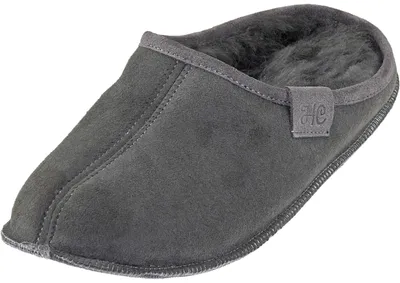 Produktbild von Extra dicke Lammfell Pantoffeln mit Ledersohle für Damen und Herren