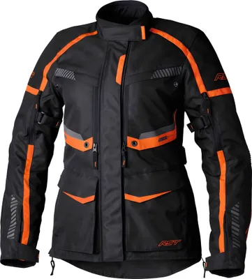 Produktbild von Textiljacke RST Maverick Evo CE Damen schwarz / orange, 3XL