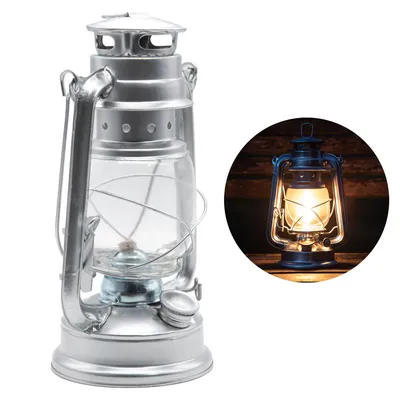 Produktbild von Laterne 25cm Petroleum Sturmlaterne Windlaterne Sturmlampe Windlicht Öllampe