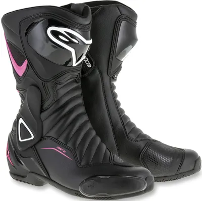 Produktbild von Alpinestars SMX-6 V2 Stella schwarz fuchsia weiß 36